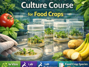 Plant Tissue Culture Course for Food Crops